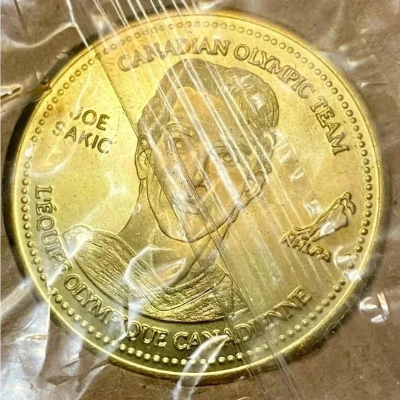 2002 Coca Cola Olympic Games Canadian team . Joe Sakic - Picture 1 of 5